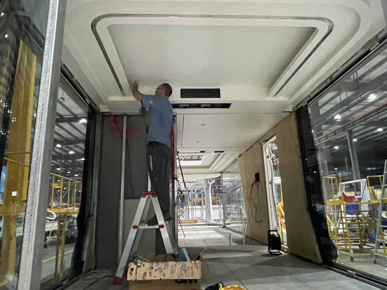 Instalación de techo