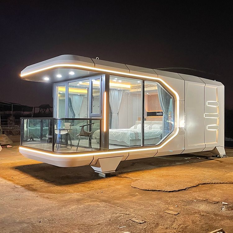 ALA HOME — Cápsula modular iluminada de noche
