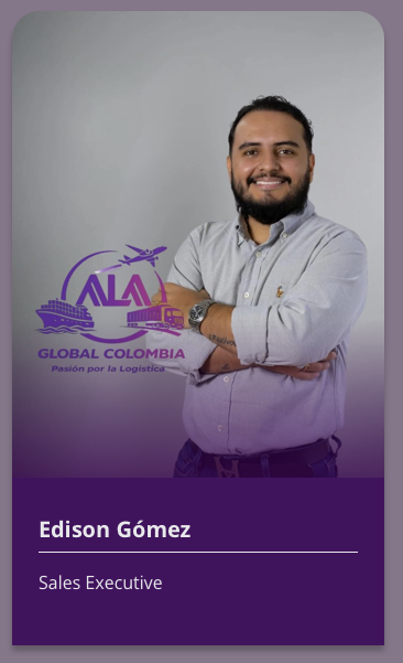 Edison Gómez - Sales Executive en ALA Global Colombia