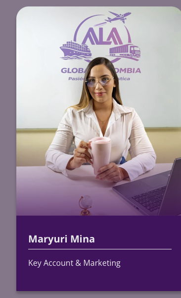 Maryuri Mina - Key Account & Marketing en ALA Global Colombia