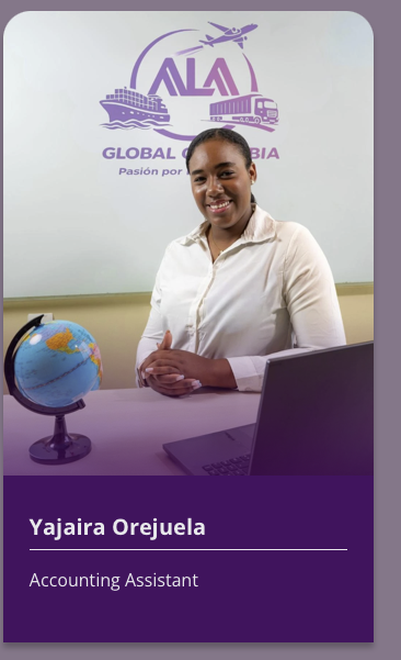 Yajaira Orejuela - Accounting Assistant en ALA Global Colombia